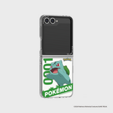 Pokemon Bulbasaur Slim Impression Case for Galaxy Z Flip6